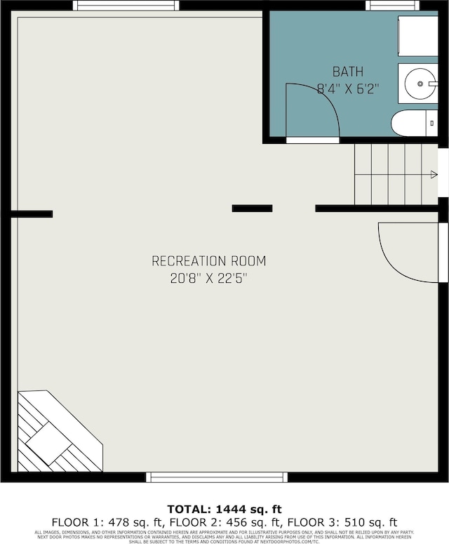 3301 Cabot Dr, South Bend, IN 46635 - view of floor plan / room layout