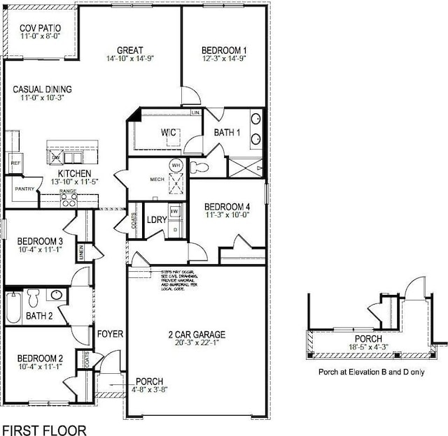 1185 Catesby Ct, Fort Wayne, IN 46818 - view of room layout