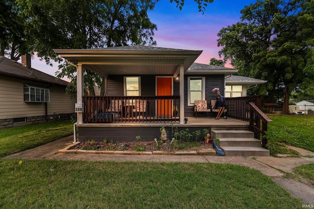 919 S 18th St, Lafayette, IN 47905 - view of front of property featuring a lawn and a porch