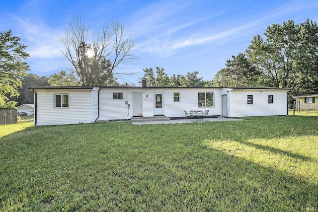 56435 Eastlea Dr, South Bend, IN 46619 - rear view of house with a patio