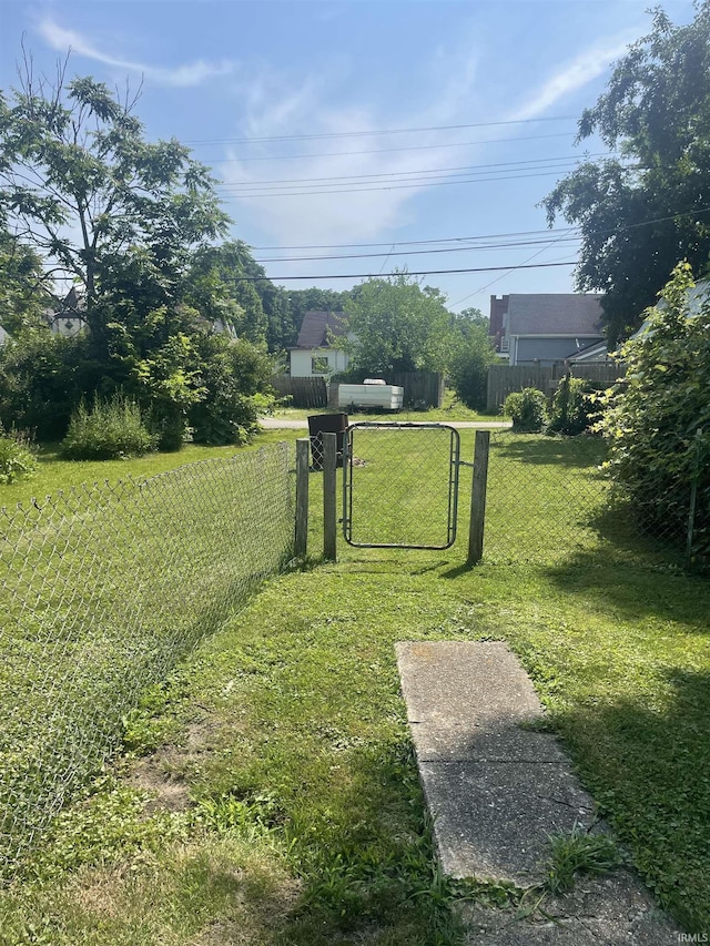 517 S Main St, Jonesboro, IN 46938 - view of yard with a gate