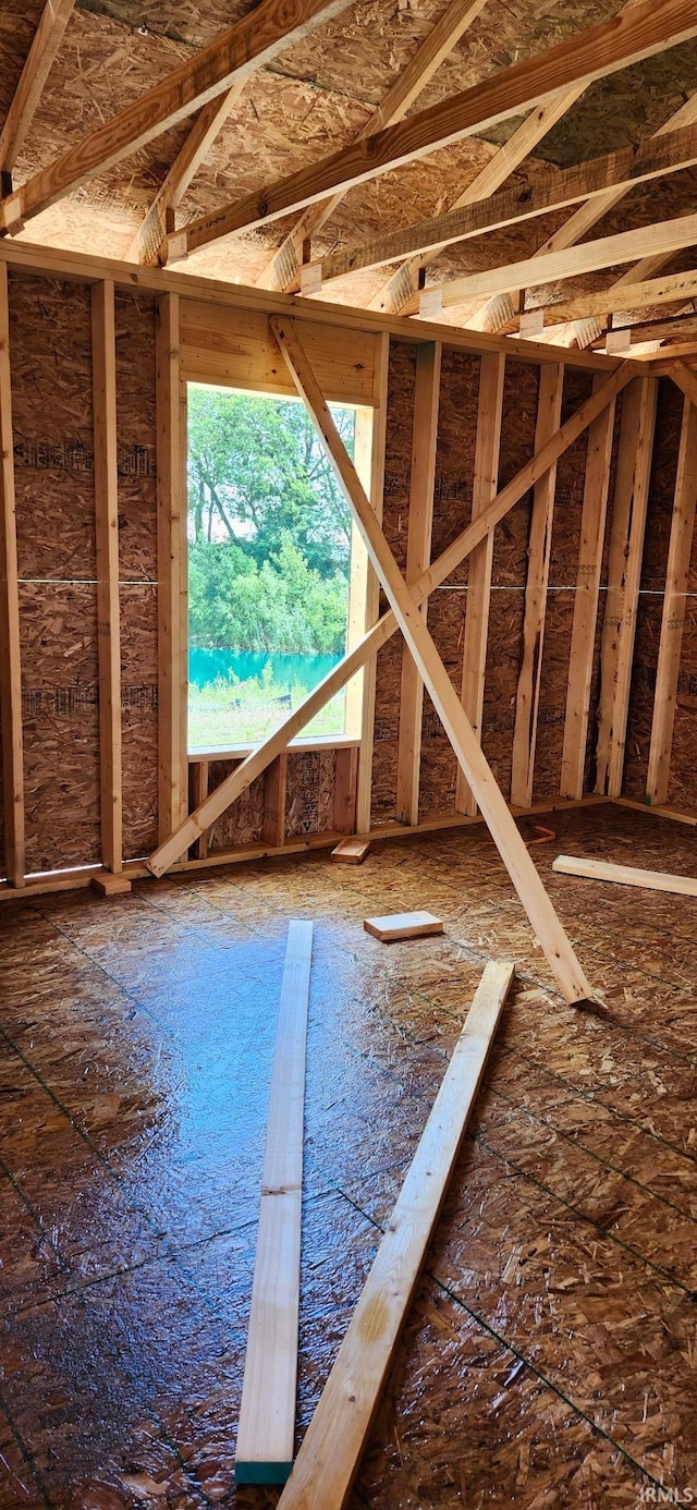 2554 Timberstone Dr E, Elkhart, IN 46516 - view of unfinished attic