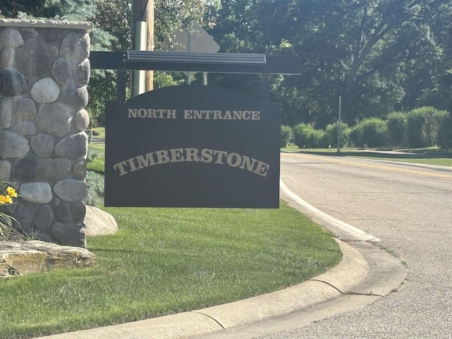 2554 Timberstone Dr E, Elkhart, IN 46516 - view of community / neighborhood sign