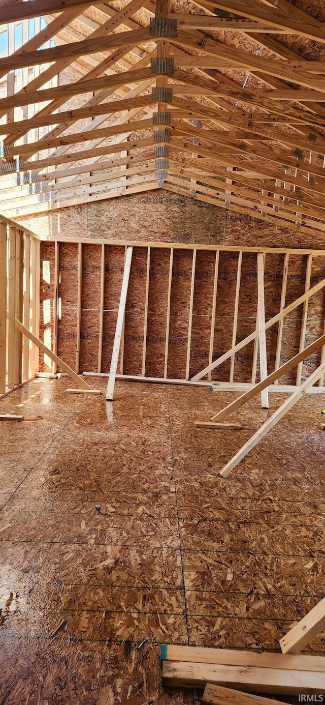 2554 Timberstone Dr E, Elkhart, IN 46516 - view of unfinished attic