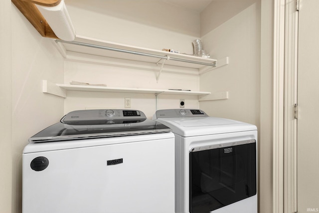 1408 Duesenberg Dr, Auburn, IN 46706 - laundry area with independent washer and dryer