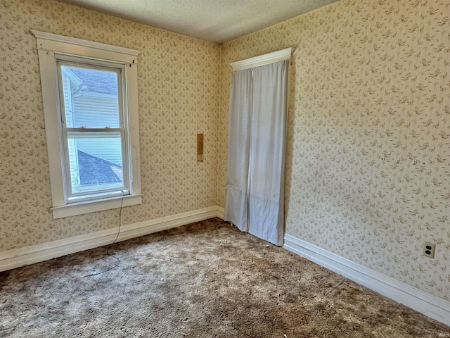 325 W Linden Ave, Logansport, IN 46947 - empty room with a textured ceiling and carpet flooring