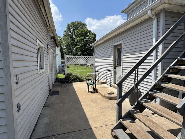 325 W Linden Ave, Logansport, IN 46947 - view of patio / terrace featuring entry steps