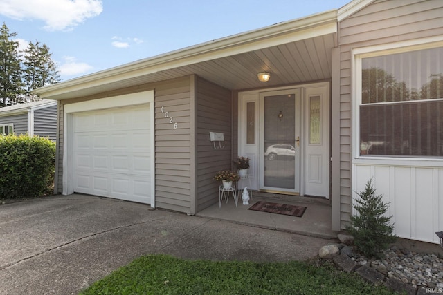 4026 Brookton Dr, South Bend, IN 46614 - doorway to property featuring concrete driveway