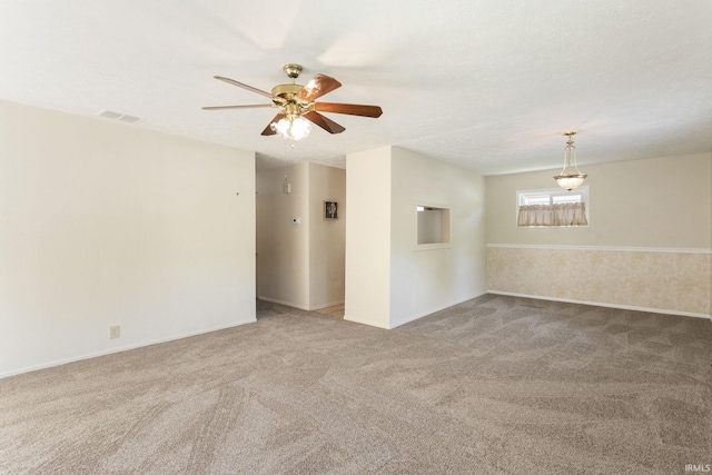 4026 Brookton Dr, South Bend, IN 46614 - empty room featuring carpet floors and ceiling fan