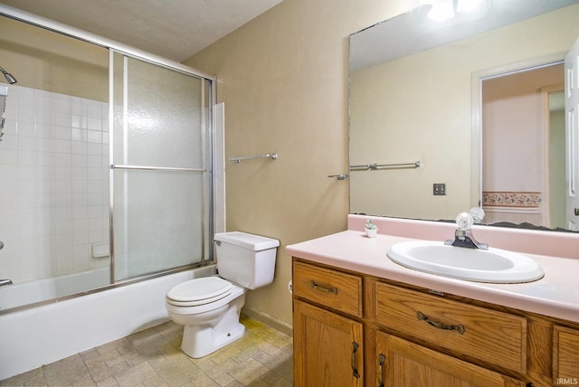 1983 Greenock St, South Bend, IN 46614 - bathroom featuring vanity and enclosed tub / shower combo