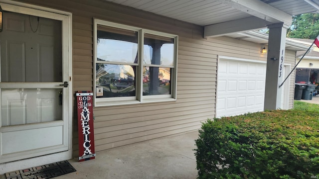 1983 Greenock St, South Bend, IN 46614 - entrance to property featuring a garage