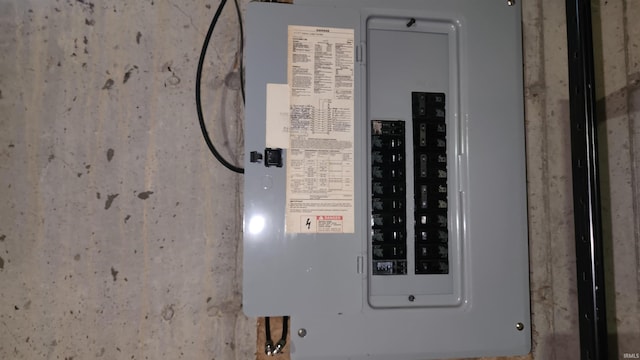 1983 Greenock St, South Bend, IN 46614 - utilities featuring electric panel