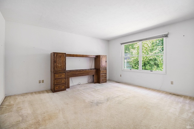 1983 Greenock St, South Bend, IN 46614 - unfurnished living room with light colored carpet