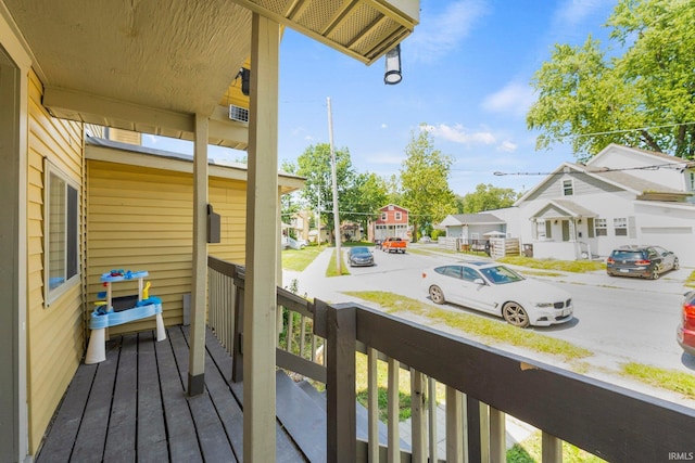 1313 Tecumseh St, Fort Wayne, IN 46805 - balcony with a residential view