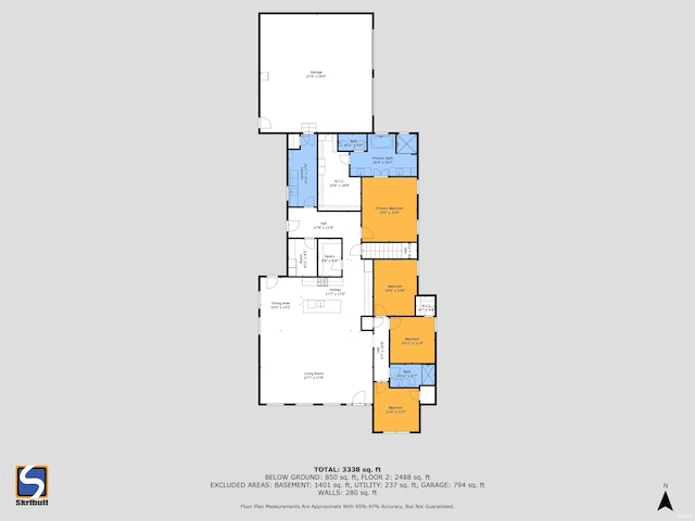 1229 Corby Blvd, South Bend, IN 46617 - view of property floor plan
