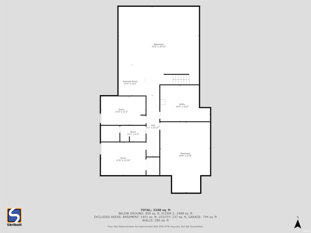 1229 Corby Blvd, South Bend, IN 46617 - view of property floor plan