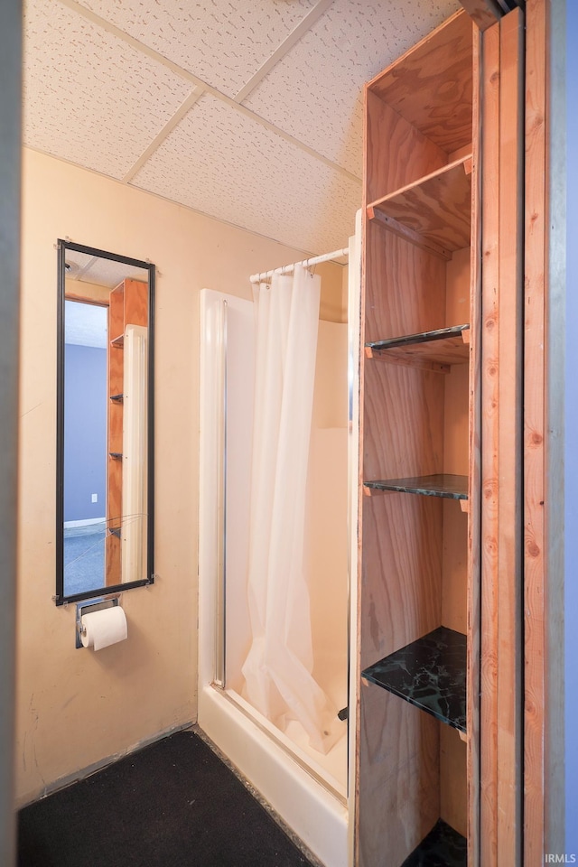 348 Arthur Rd, Springville, IN 47462 - bathroom with a shower stall