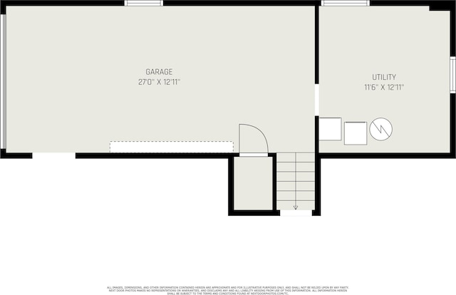 19545 Hildebrand St, South Bend, IN 46614 - view of property floor plan