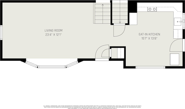 19545 Hildebrand St, South Bend, IN 46614 - view of home floor plan