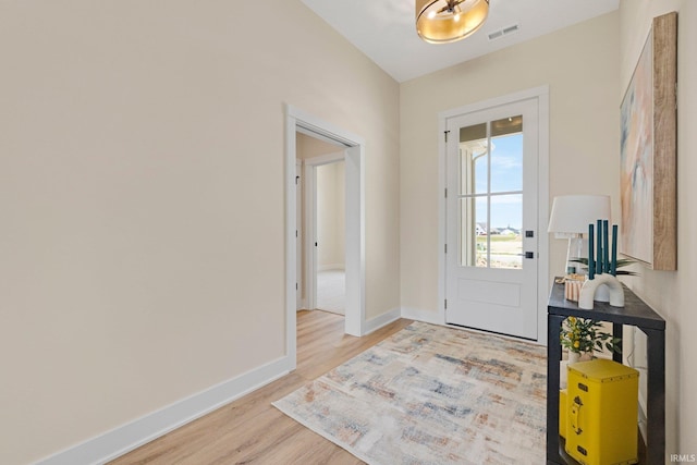 17882 Pavia Pass, Huntertown, IN 46748 - entrance foyer featuring wood finished floors and baseboards
