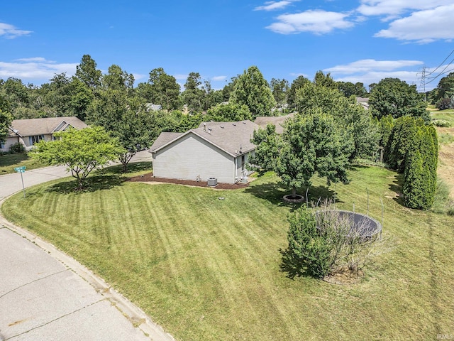23200 S Oakleaf Dr, Elkhart, IN 46514 - view from above of property with a tree filled landscape