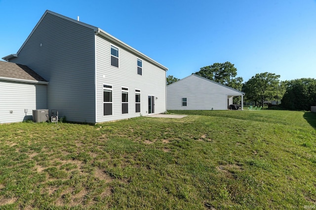 197 Folkston Way, Lafayette, IN 47905 - back of property with a yard and a patio area