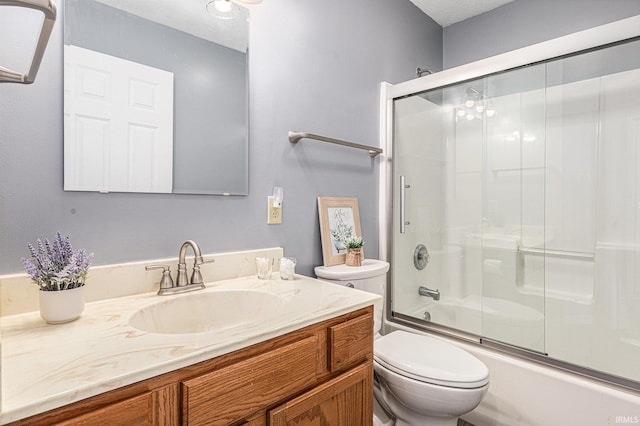 4211 Anchor Dr, Mishawaka, IN 46544 - full bathroom featuring vanity and enclosed tub / shower combo