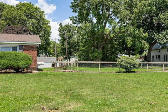 303 N Center St, Boswell, IN 47921 - view of yard
