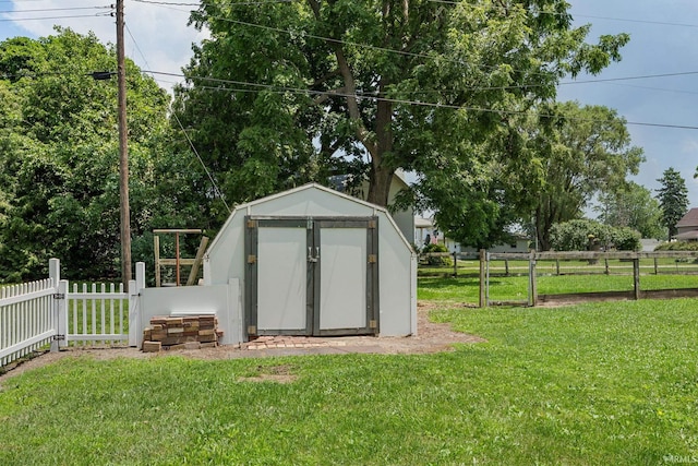 303 N Center St, Boswell, IN 47921 - view of shed