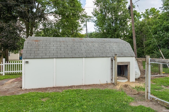 303 N Center St, Boswell, IN 47921 - view of shed