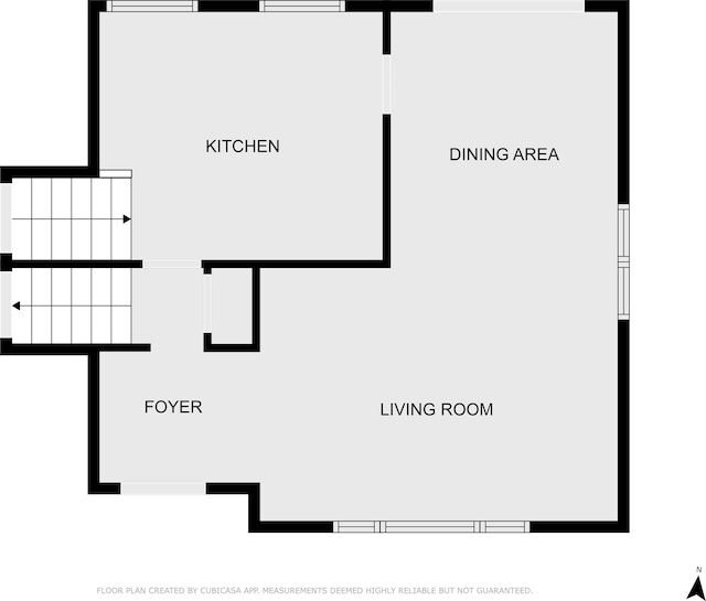 303 N Center St, Boswell, IN 47921 - view of home floor plan