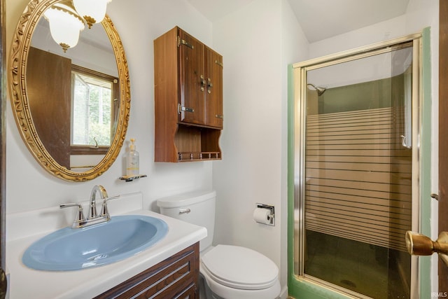 5610 E State Blvd, Fort Wayne, IN 46815 - bathroom featuring a shower stall and vanity