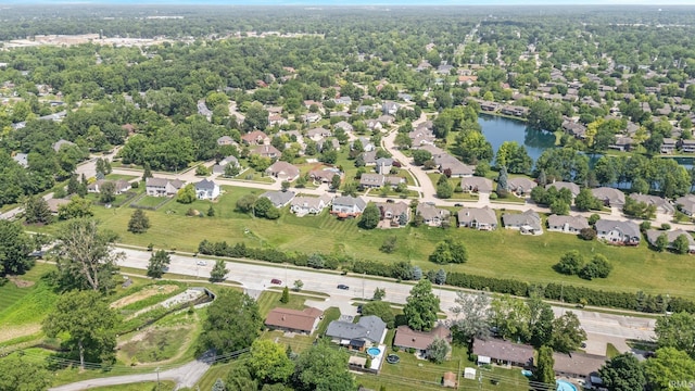 5610 E State Blvd, Fort Wayne, IN 46815 - aerial view of property and surrounding area featuring a large body of water and nearby suburban area