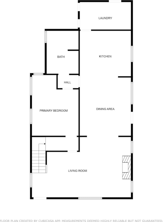 408 E Main St, Butler, IN 46721 - view of floor plan / room layout