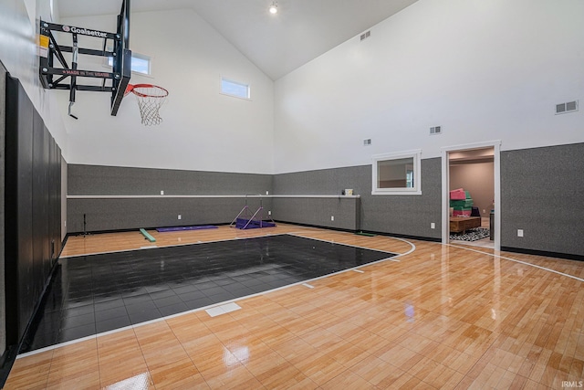 18419 Donegal Dr, South Bend, IN 46637 - view of sport court featuring basketball hoop