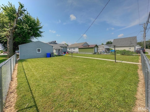 706 E Hoffer St, Kokomo, IN 46902 - fenced backyard featuring a residential view