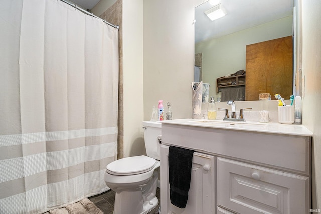 26946 Heather Ln, Elkhart, IN 46514 - full bathroom featuring vanity and a shower with curtain
