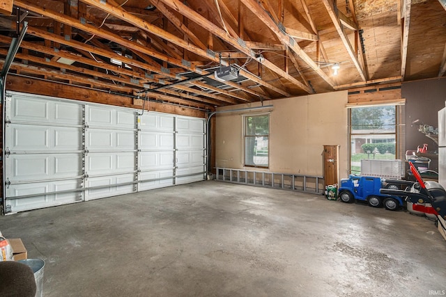 26946 Heather Ln, Elkhart, IN 46514 - garage featuring a garage door opener