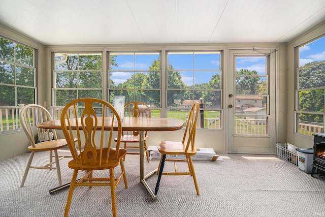 26946 Heather Ln, Elkhart, IN 46514 - sunroom with carpet