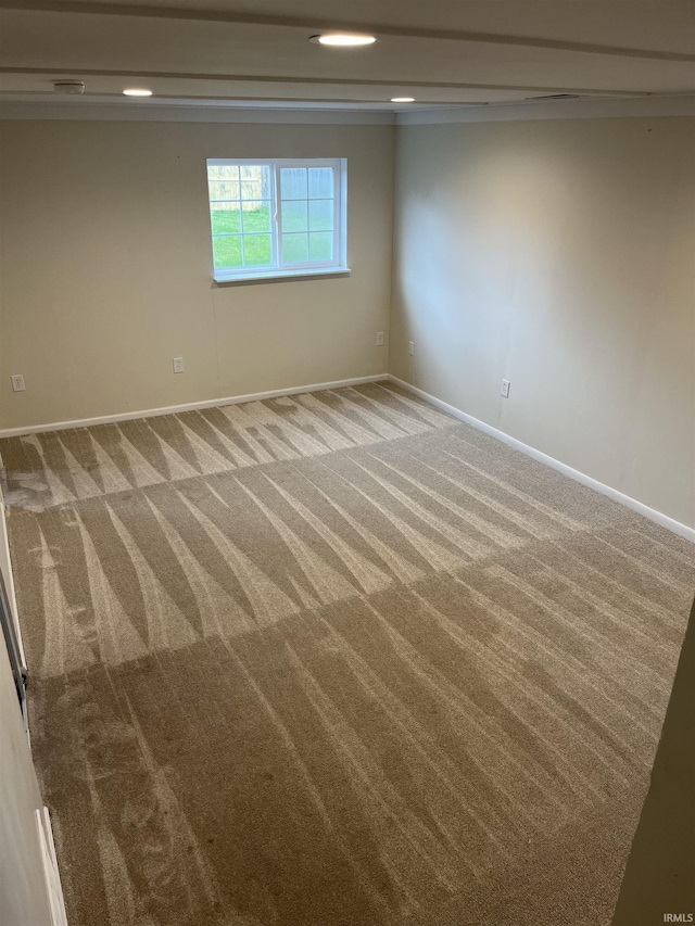 732 Conner Dr, Mishawaka, IN 46544 - empty room with light carpet and baseboards