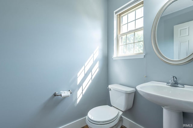 3523 S Tulip Ave, Bloomington, IN 47403 - bathroom with toilet and baseboards