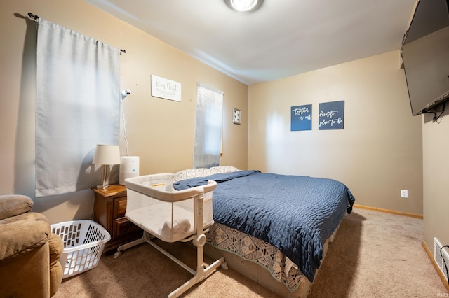 315 Mill St, Geneva, IN 46740 - carpeted bedroom with baseboards
