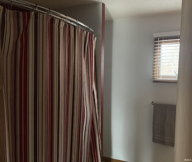 1074 Chapman Lake Dr, Warsaw, IN 46582 - bathroom featuring a shower with curtain