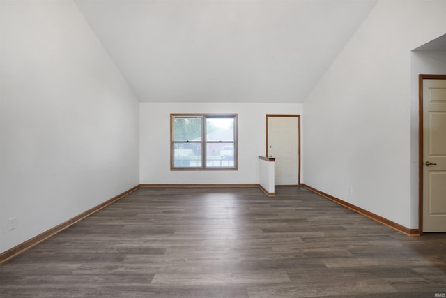 741 Christopher Dr, Evansville, IN 47711 - additional living space with lofted ceiling and wood finished floors