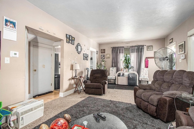 517 S Kaley St, South Bend, IN 46619 - carpeted living area with baseboards