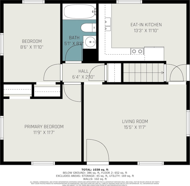 746 S Albert Ave, South Bend, IN 46619 - view of floor plan / room layout