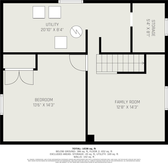 746 S Albert Ave, South Bend, IN 46619 - view of floor plan / room layout