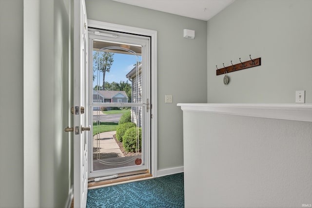 5506 Getty Ct, Granger, IN 46530 - entryway featuring carpet