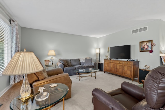 5506 Getty Ct, Granger, IN 46530 - living room featuring carpet floors and baseboards
