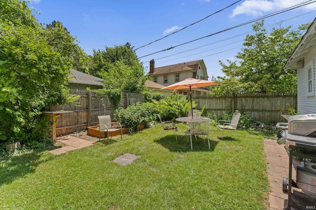 412 Tonti Ave, South Bend, IN 46617 - view of fenced yard